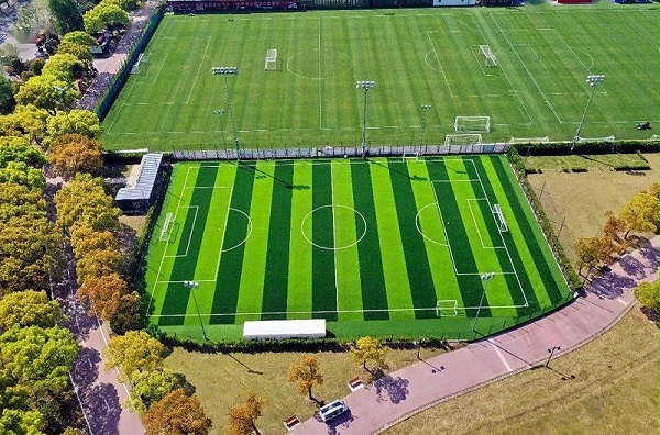 人造草坪标准足球场地